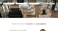 Desktop Screenshot of korenbeurs.nl